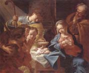 The adoration of the shepherds